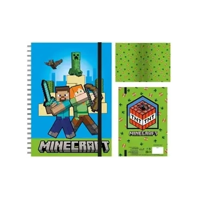 Minecraft (Characters) A5 Wiro Notebook