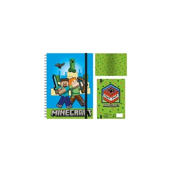 Minecraft (Characters) A5 Wiro Notebook