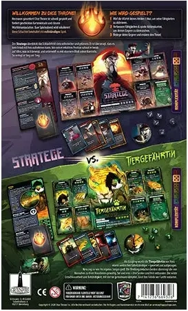 Dice Throne - Stratege vs. Tiergefährtin