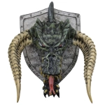 D&D Replicas of the Realms: Black Dragon Trophy Plaque