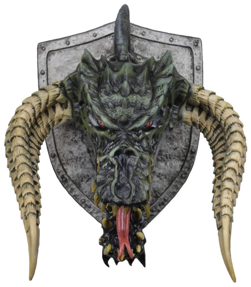 D&D Replicas of the Realms: Black Dragon Trophy Plaque