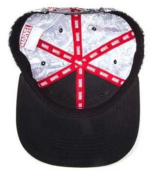 Marvel - Classic Red and White Logo - Snapback Cap