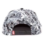 Marvel - Classic Red and White Logo - Snapback Cap