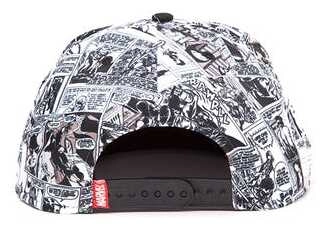 Marvel - Classic Red and White Logo - Snapback Cap
