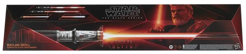 Star Wars The Black Series Force FX Elite Baylan Skoll Lightsaber