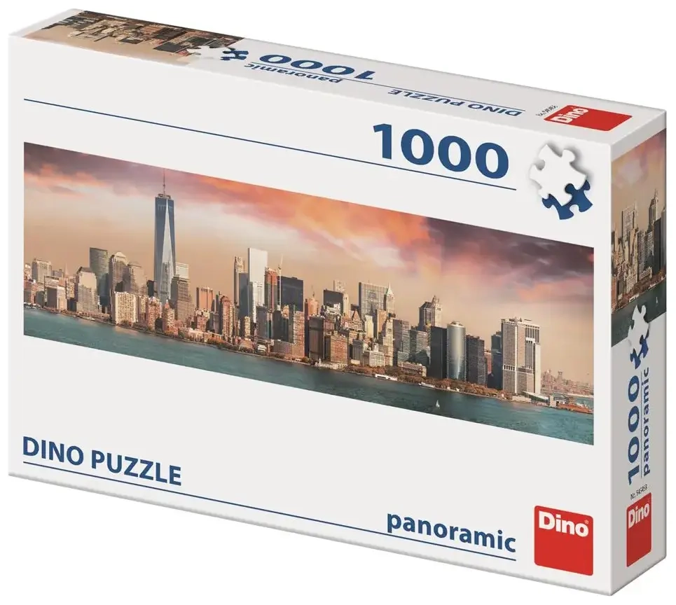 Manhattan bei Dämmerung