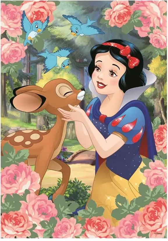 XXL Teile - Diamond Puzzle - Snow White