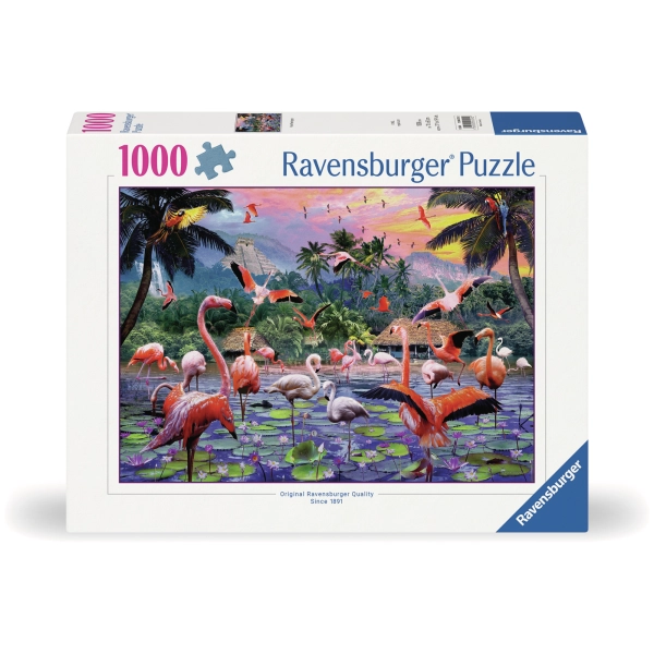 Pinke Flamingos