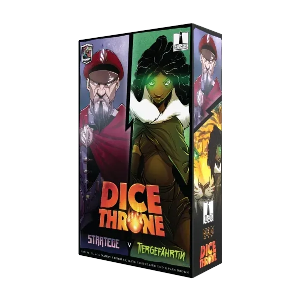 Dice Throne - Stratege vs. Tiergefährtin