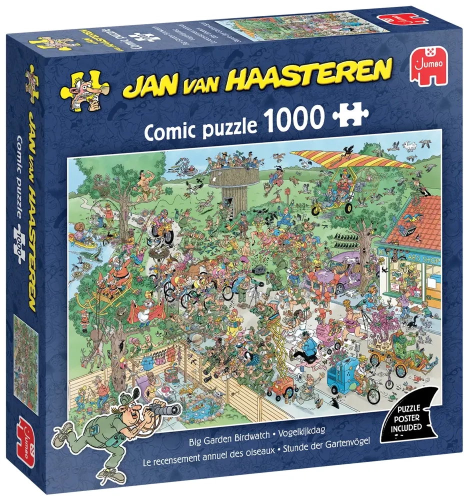 Big Day Birding - Stunde der Gartenvögel - Jan van Haasteren
