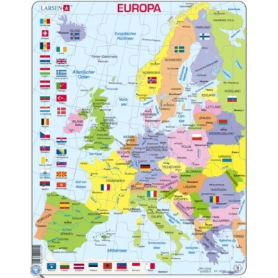 Lernkarte - Europa (politisch)