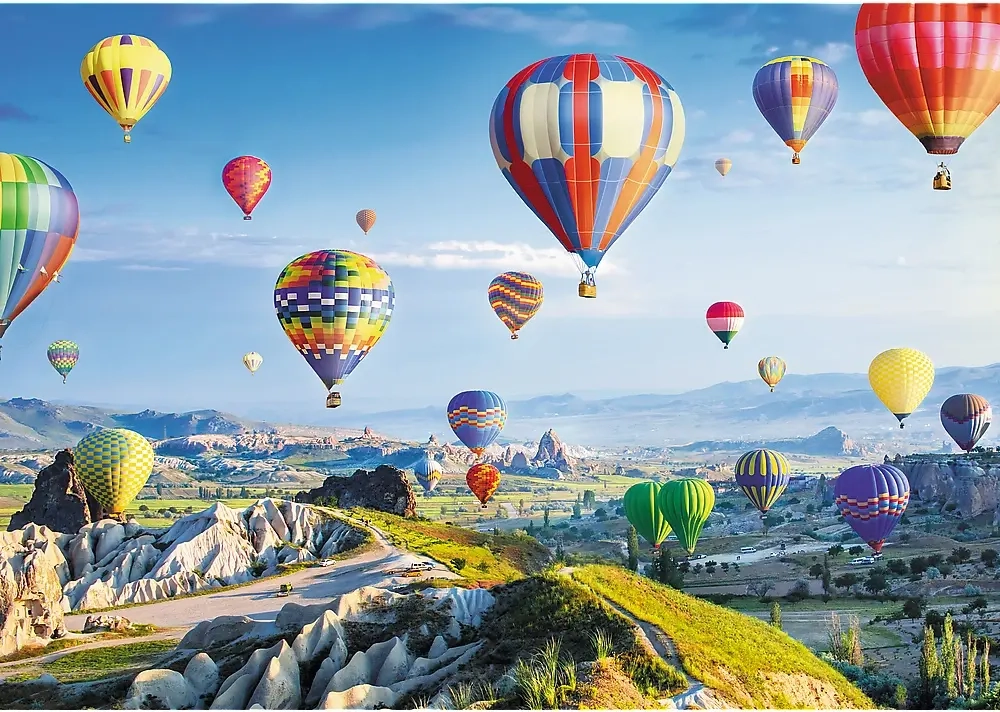 Flug über Cappadocia