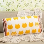 Ghibli Pillow Cover Catbus Shilouette - My Neighbor Totoro