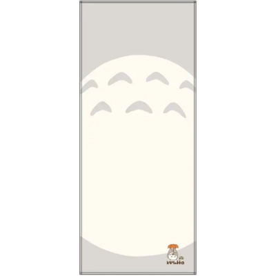 Towel Totoro's belly 34x80 cm - My Neighbor Totoro