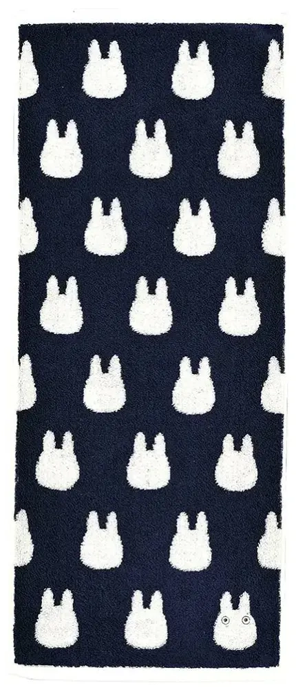 Ghibli Towel Small Totoro Silhouette 33x80 cm - My Neighbor Totoro
