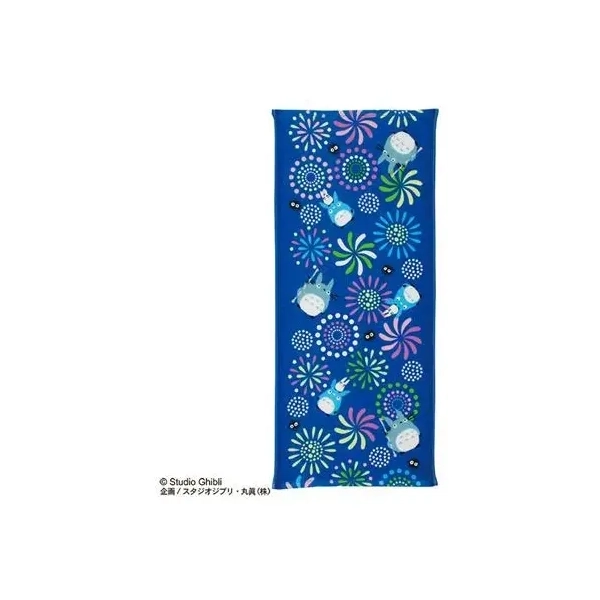 Imabari Towel Totoro Fireworks 34x80 cm - My Neighbor Totoro