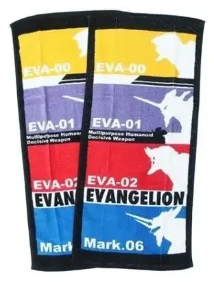Towel The Team 34x75 cm - Evangelion (2stk)