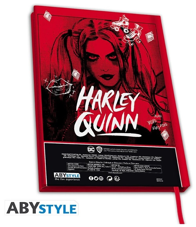 DC COMICS - A5 Notebook "Harley Quinn"
