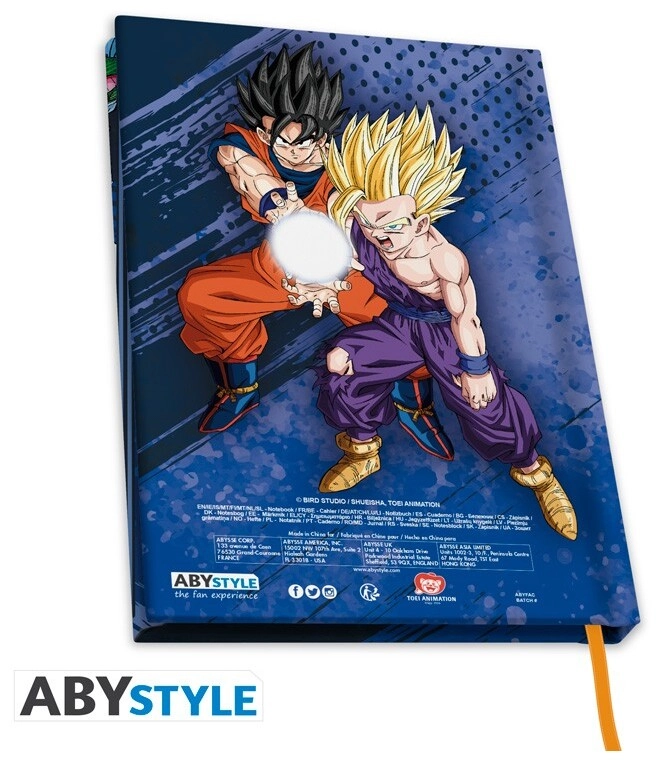 DRAGON BALL - A5 Notebook "Group Arc Cell"