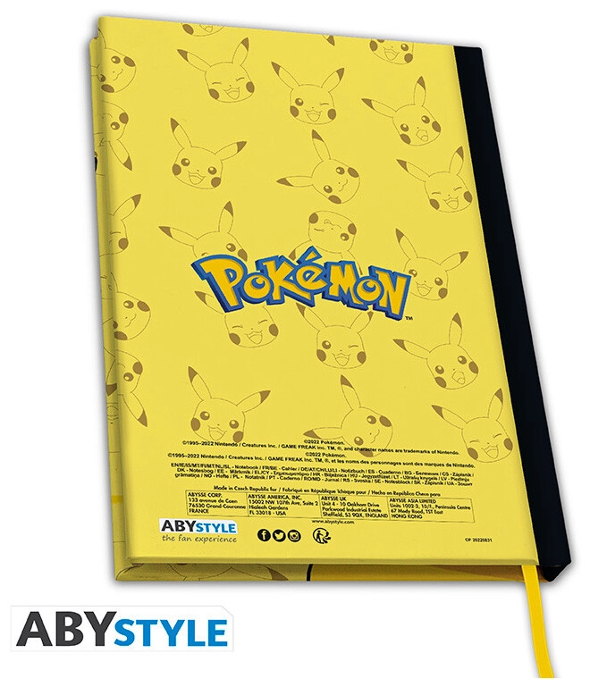POKEMON - A5 Notebook "Pikachu"