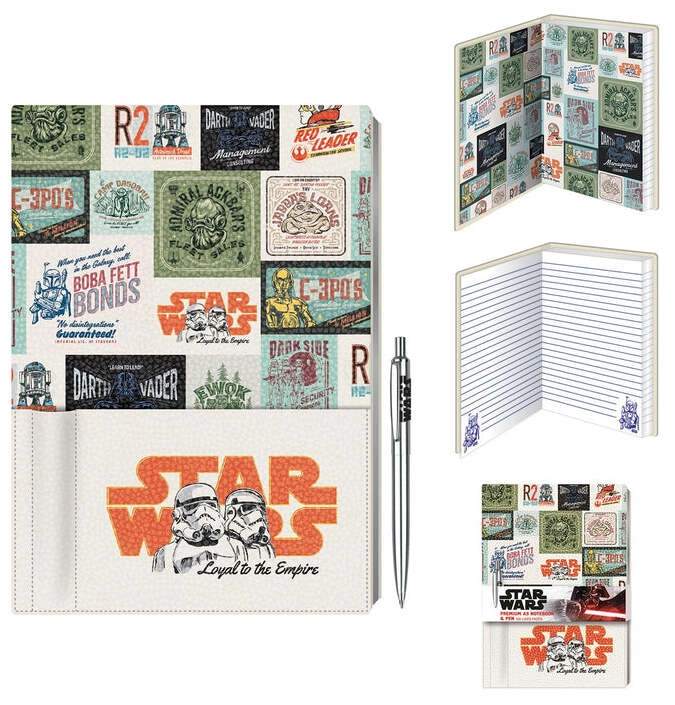 Star Wars A5 Premium Notebook With Pen