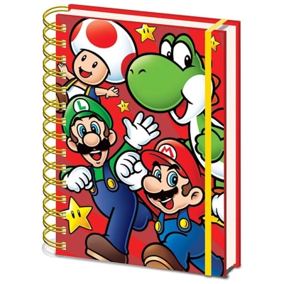 Super Mario (Core Run) A5 Wiro Notebook