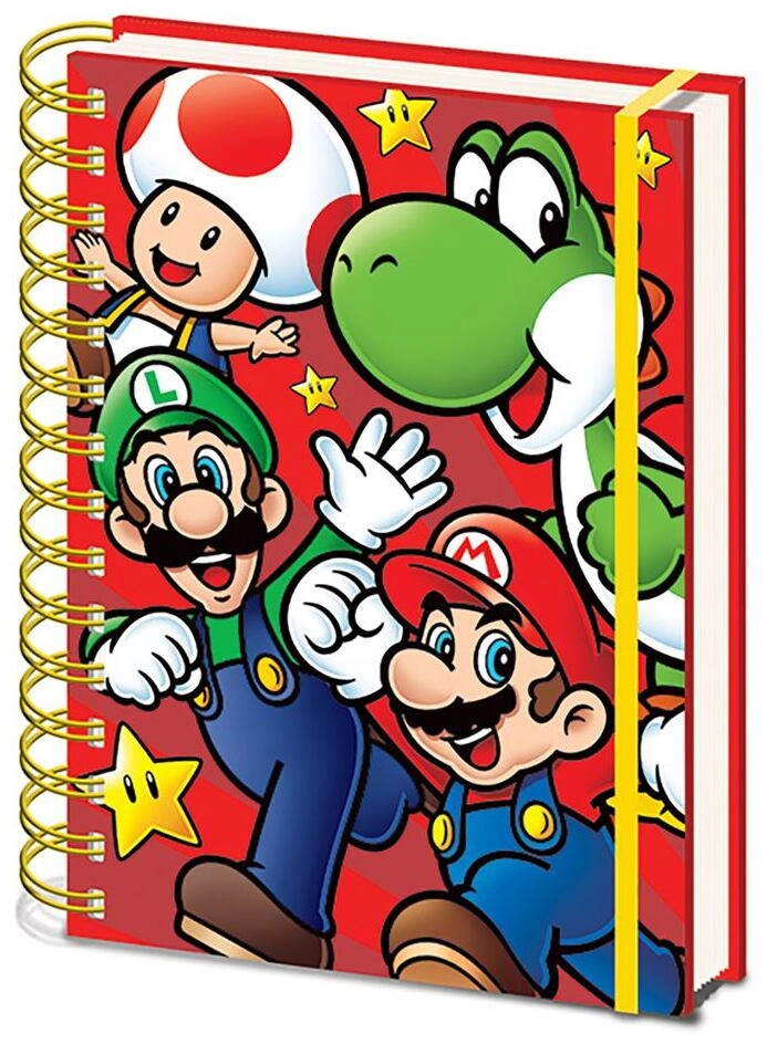 Super Mario (Core Run) A5 Wiro Notebook