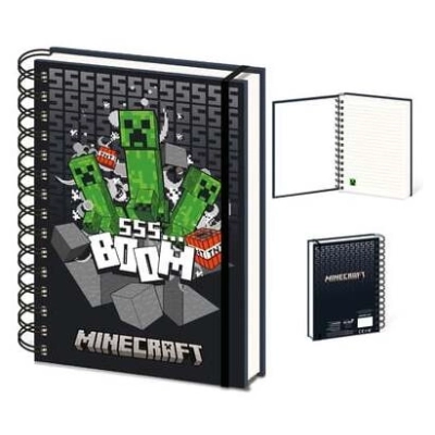 Minecraft (Boom) A5 3d Lenticular Notebook