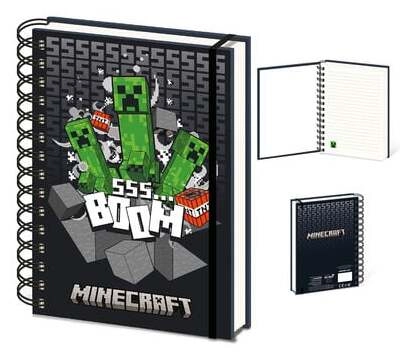 Minecraft (Boom) A5 3d Lenticular Notebook