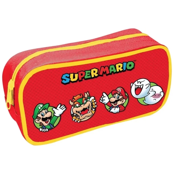 Super Mario (Core Character Circles) Rectangle Pencil Case