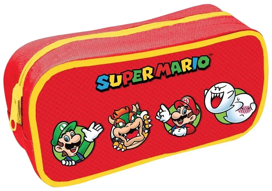 Super Mario (Core Character Circles) Rectangle Pencil Case