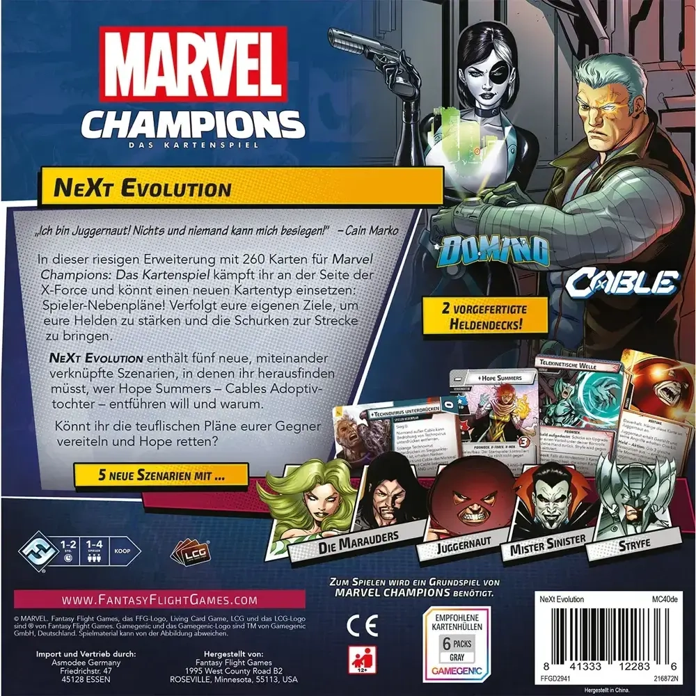 Marvel Champions: Das Kartenspiel – NeXt Evolution - Erweiterung