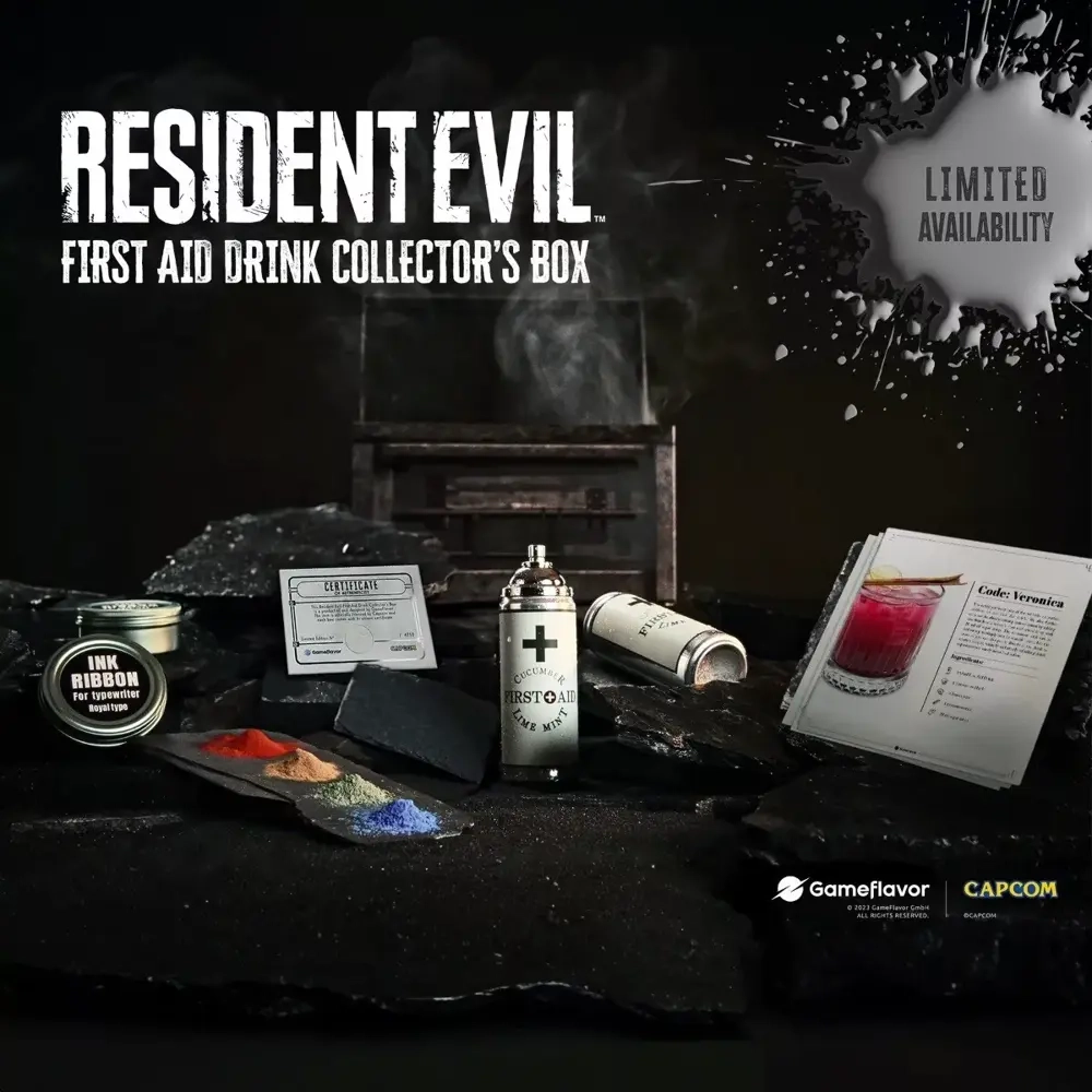 Resident Evil First Aid Drink Collector’s Box