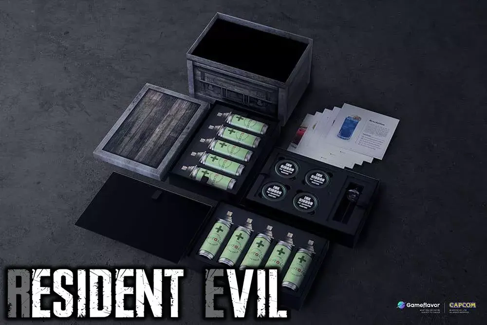 Resident Evil First Aid Drink Collector’s Box