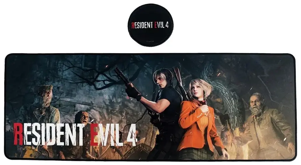 Resident Evil 4 Desk Pad & Coaster Set