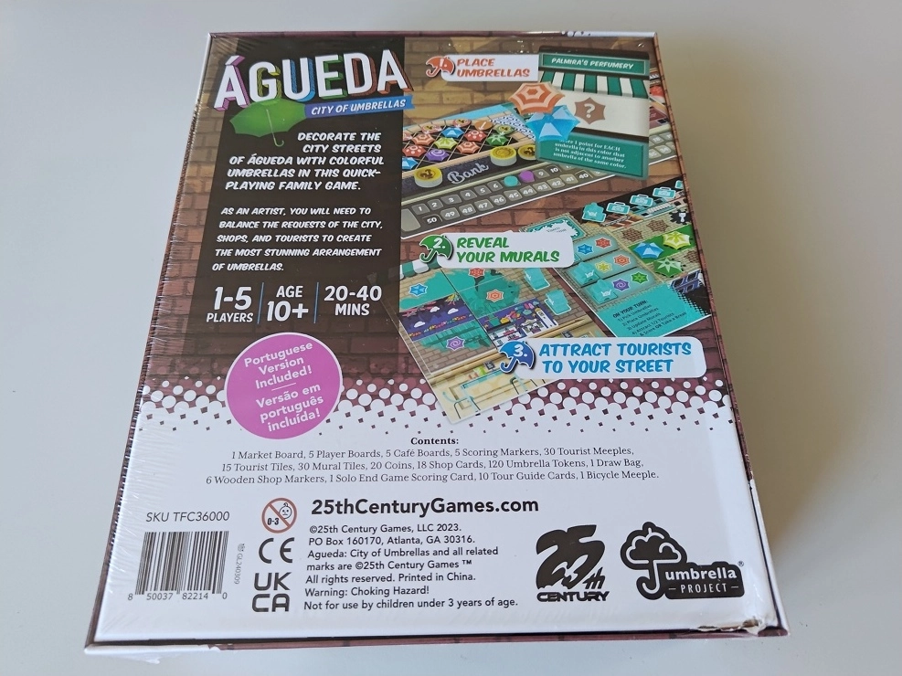 Agueda: City of Umbrellas - EN (Defekte Verpackung)