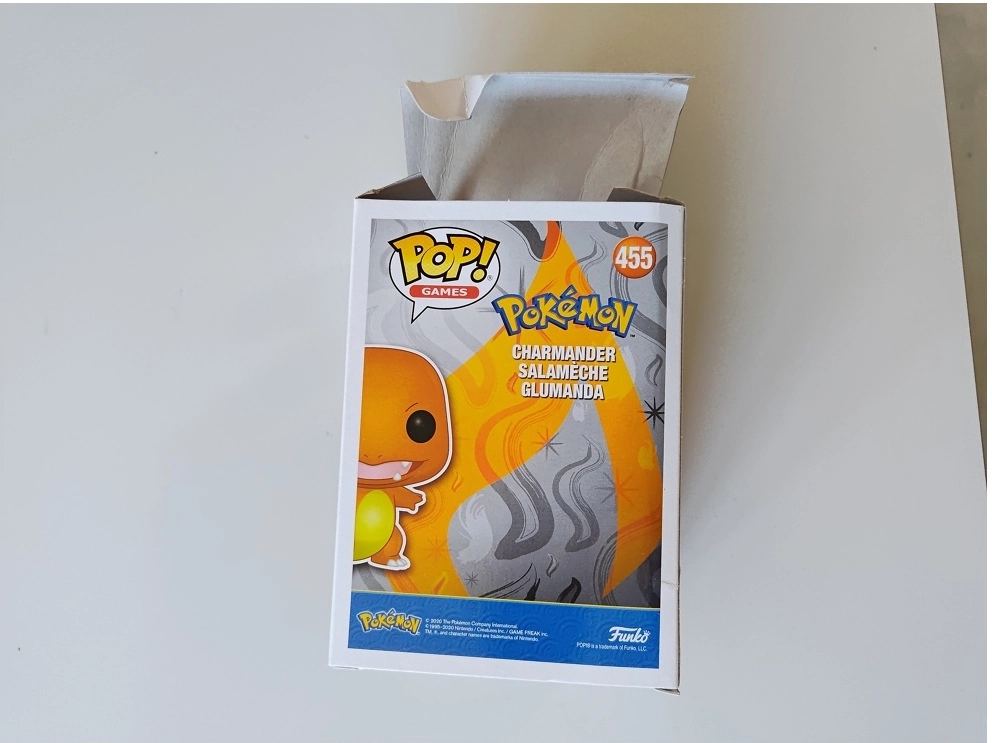 Funko POP!  - Pokémon - Charmander/Glumanda (Defekte Verpackung)