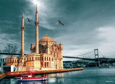 Ortaköy Moschee - Istanbul,  Türkei