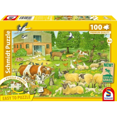 Tierkinder auf dem Bauernhof