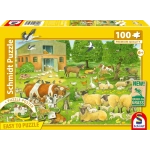 Tierkinder auf dem Bauernhof