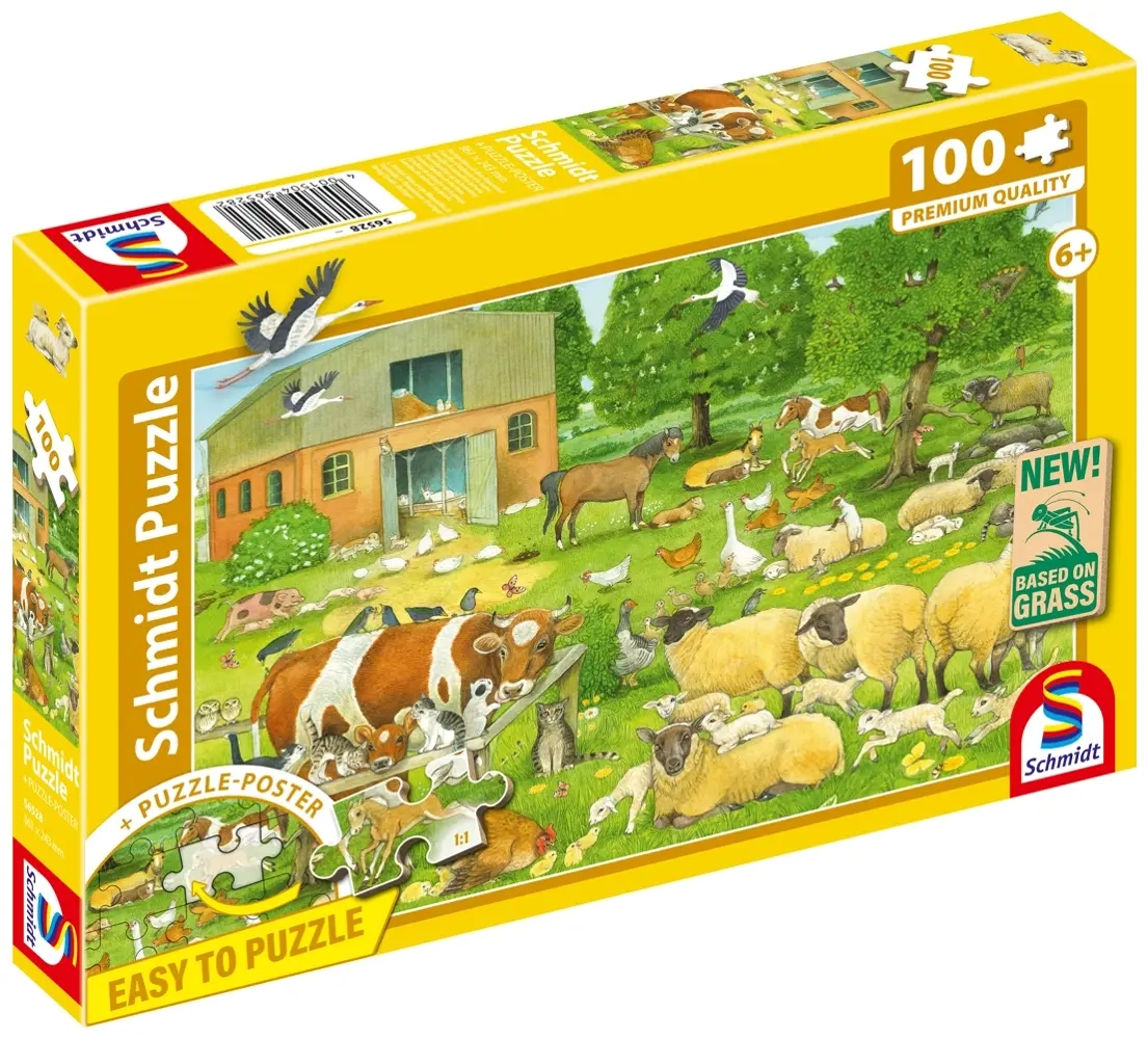 Tierkinder auf dem Bauernhof