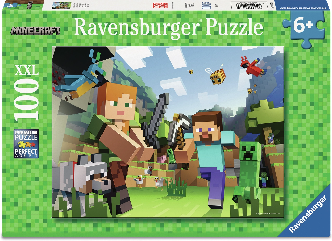 Minecraft Steve und Alex