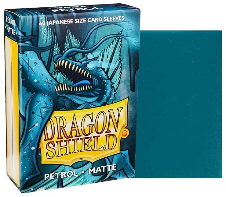 Dragon Shield Japanese Matte Sleeves - Petrol (60 Sleeves)