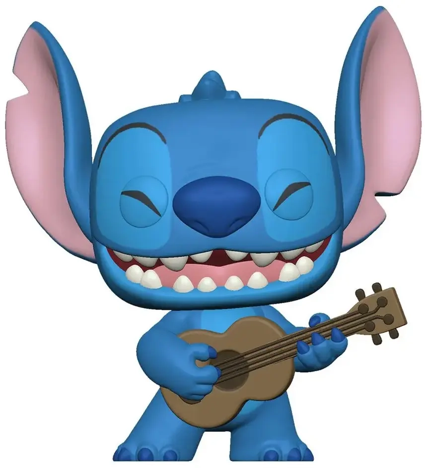 Funko POP! Lilo & Stitch - Stitch w/Ukelele Vinyl Figure 10cm