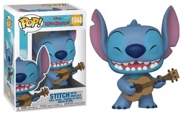 Funko POP! Lilo & Stitch - Stitch w/Ukelele Vinyl Figure 10cm