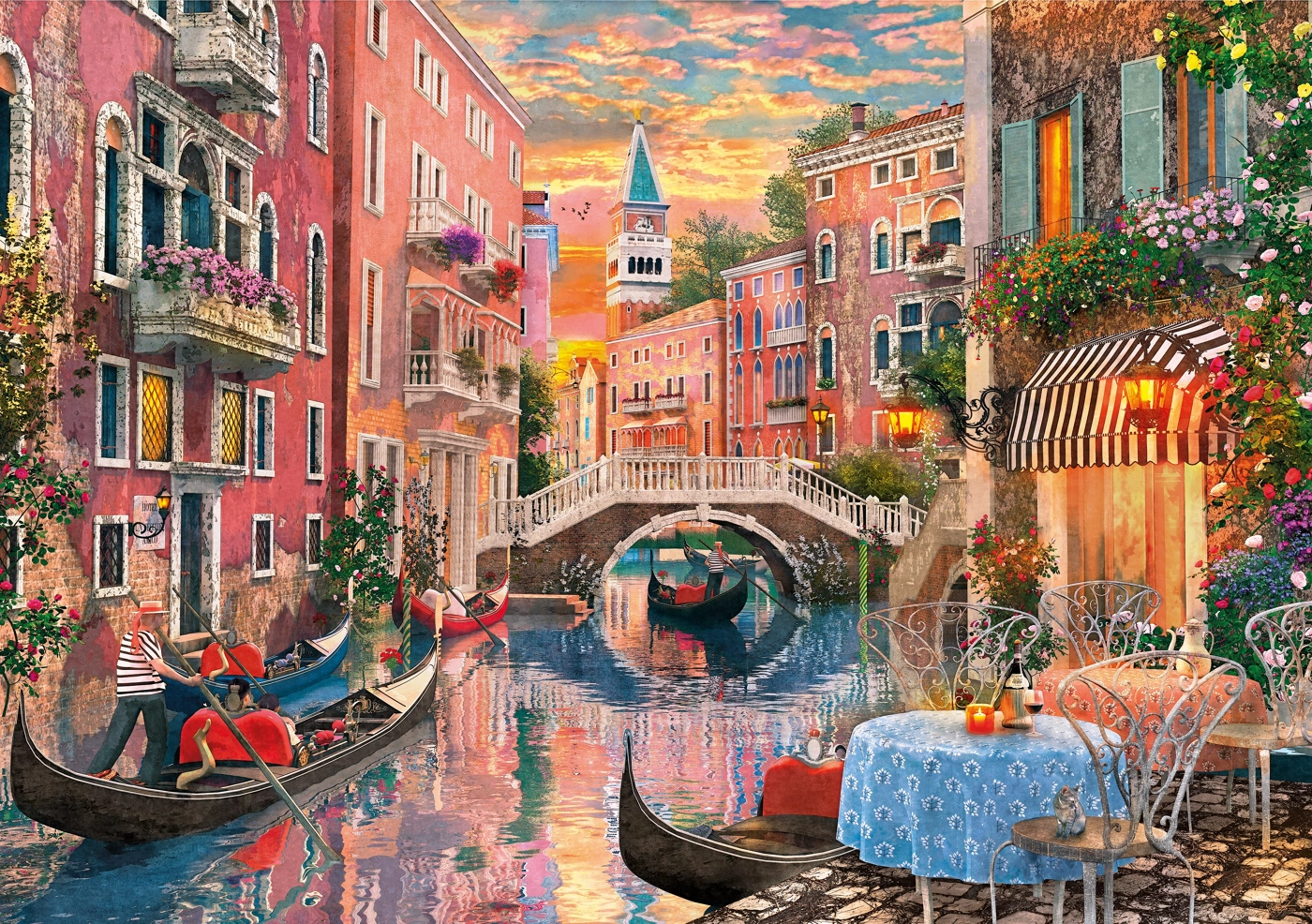 Venice evening sunset
