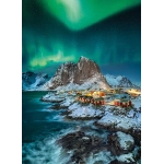 Polarlichter über den Lofoten Islands