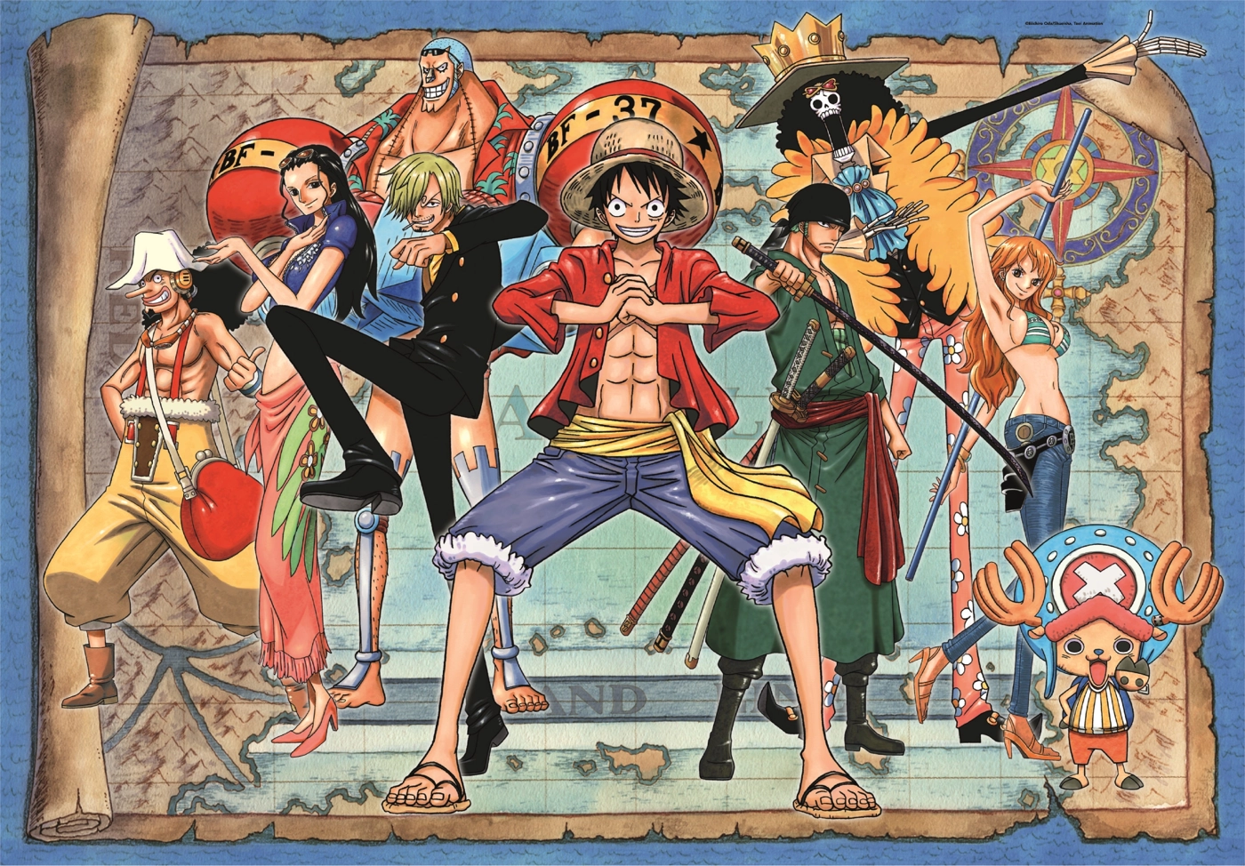 Anime Cube One Piece 2