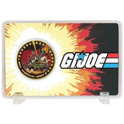 G.I. Joe: A Real American Hero 60th Anniversary 24k Gold Plated Coin
