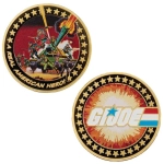 G.I. Joe: A Real American Hero 60th Anniversary 24k Gold Plated Coin